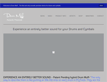 Tablet Screenshot of drummuff.com